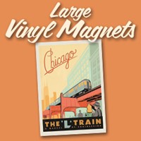 Large Vinyl Magnets