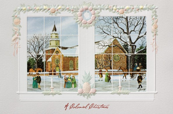 Bruton Parish Church | Colonial Williamsburg Christmas cards