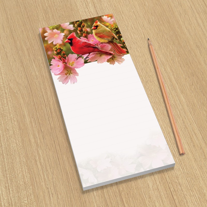 Cardinals in Mallow | American made list pads