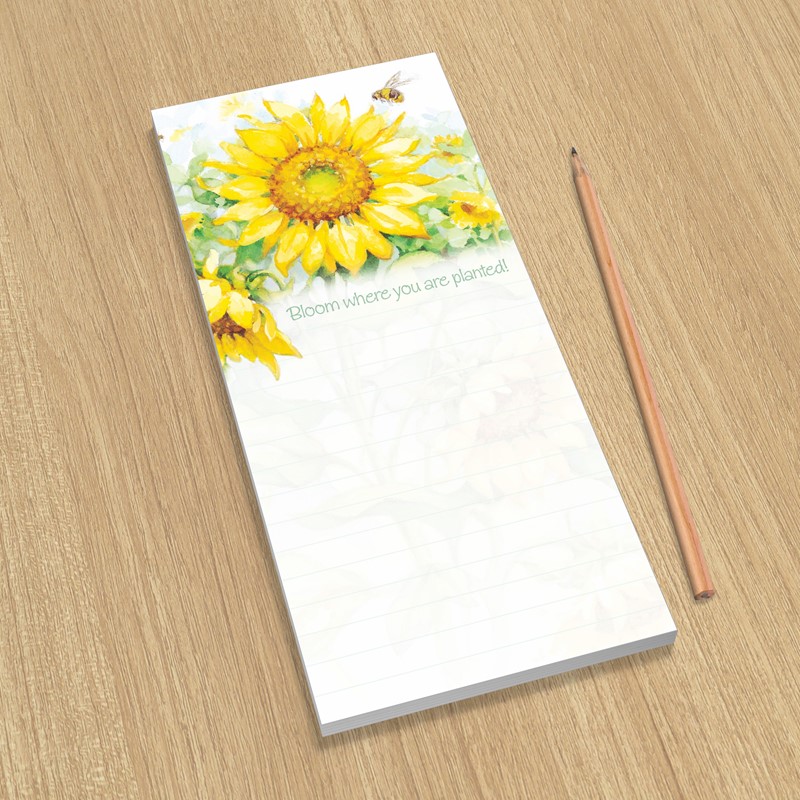 Sunflower Field |Floral list pads