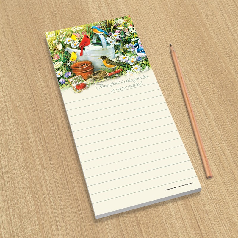 Songbird Garden | Garden themed list pads