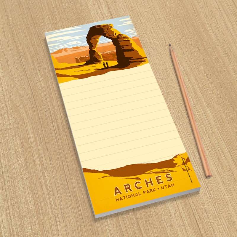 Arches NP Delicate Arch | National Park list pads