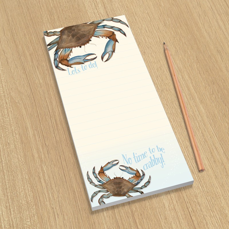 Blue Crab | Sealife themed list pads