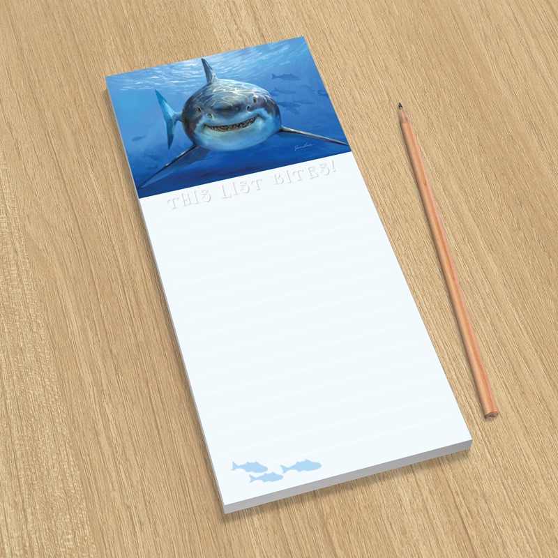 Smiley Shark | American made list pads