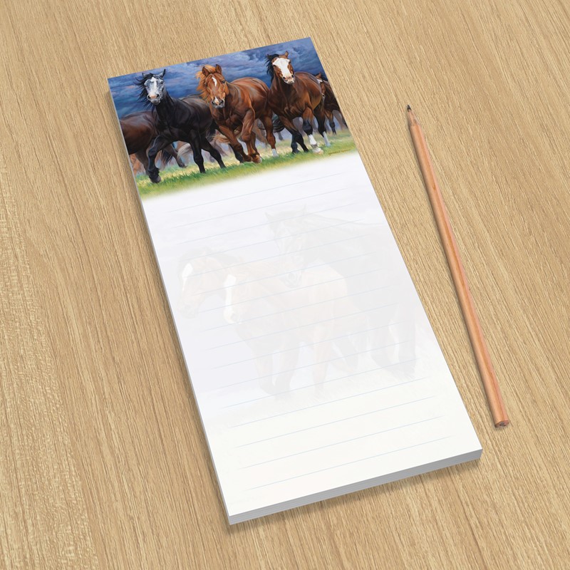Storm Front | Horse themed list pads