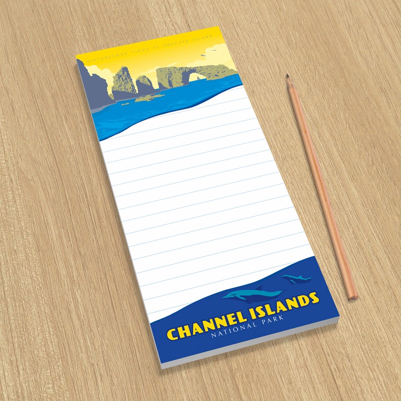 Channel Islands | California themed list pad
