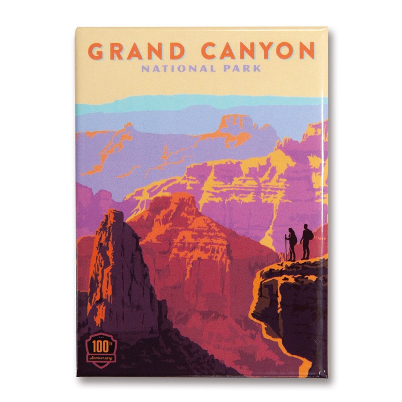 Grand Canyon 100th Anniversary Magnet | American Made Magnet