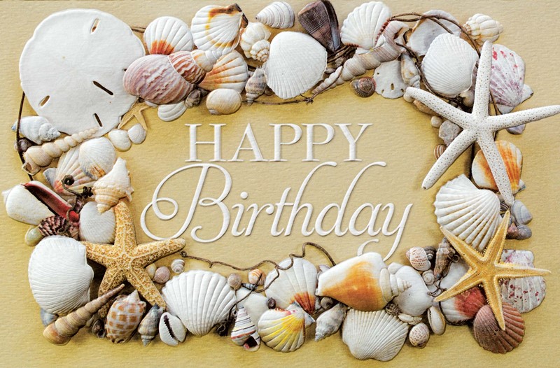 Seaside Birthday | Sealife themed birthday cards