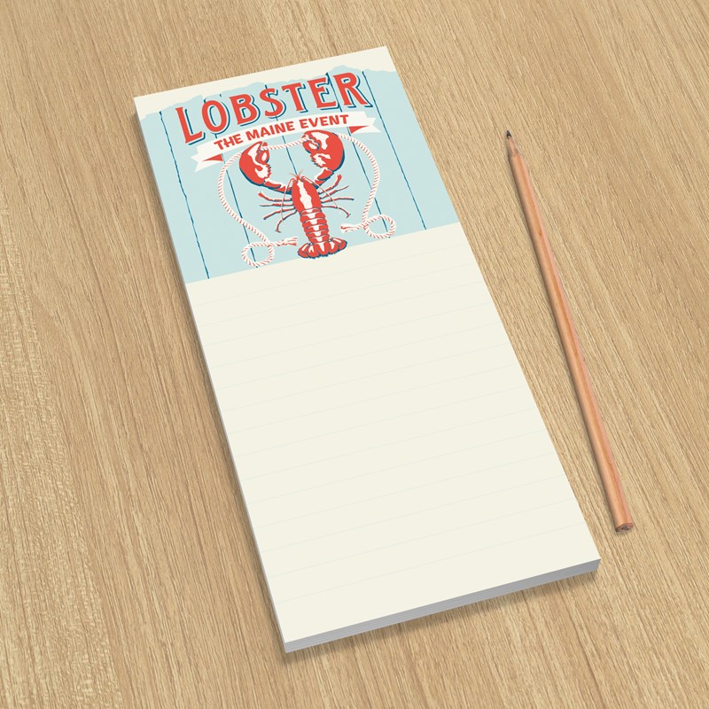 Lobster Maine Event List Pad | List Pad
