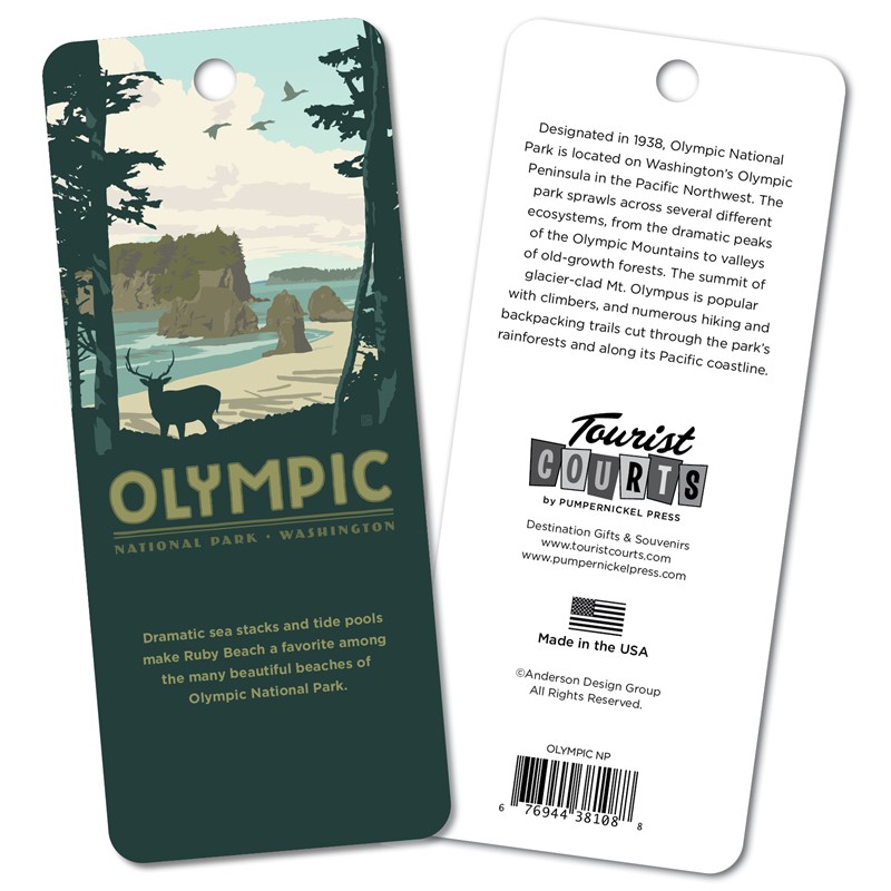 Olympic National Park Bookmark | Bookmarks