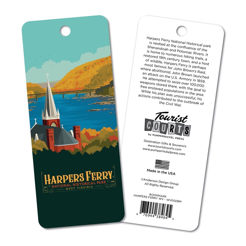 Harpers Ferry West Virginia Bookmark | Bookmarks