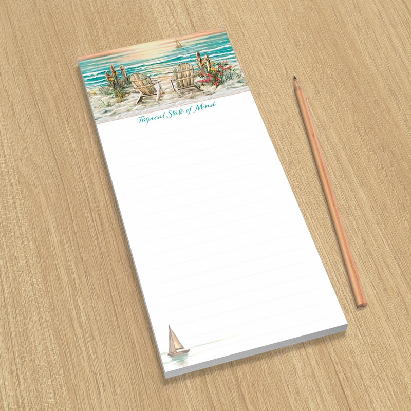 Life Is Better At The Beach | List Pad