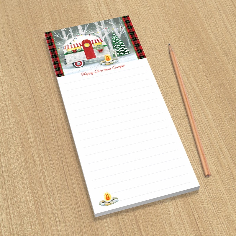 Christmas Camper | List Pad - Made in the USA