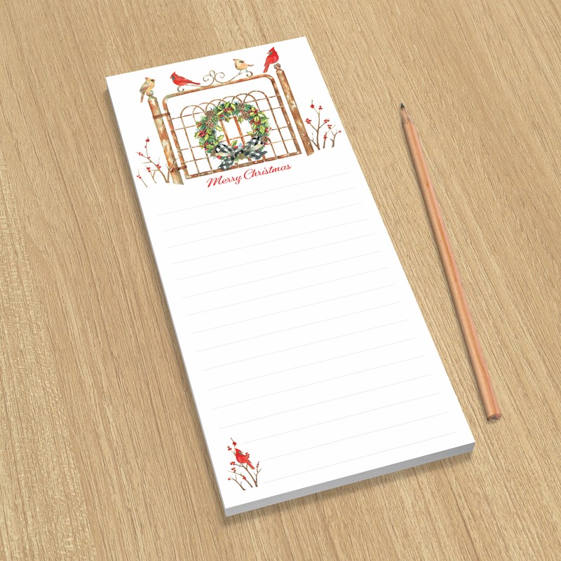 Christmas Gate | List Pad - Made in the USA