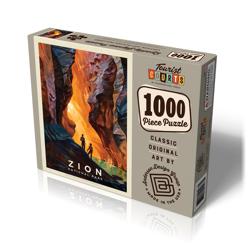 Zion NP - Virgin River Narrows Puzzle | Puzzle