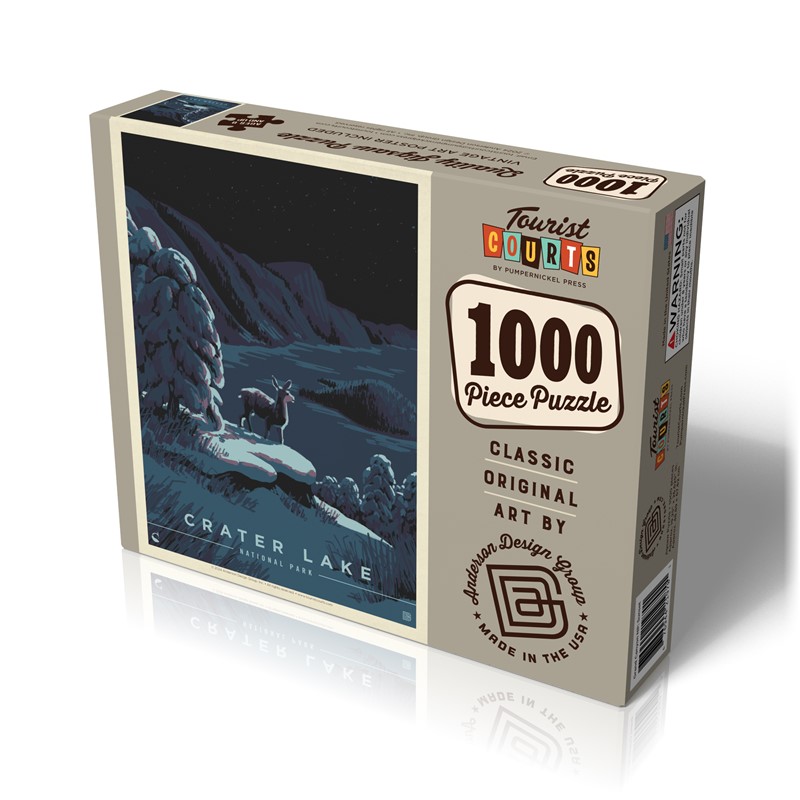 Crater Lake NP - Star Light Puzzle | Puzzle