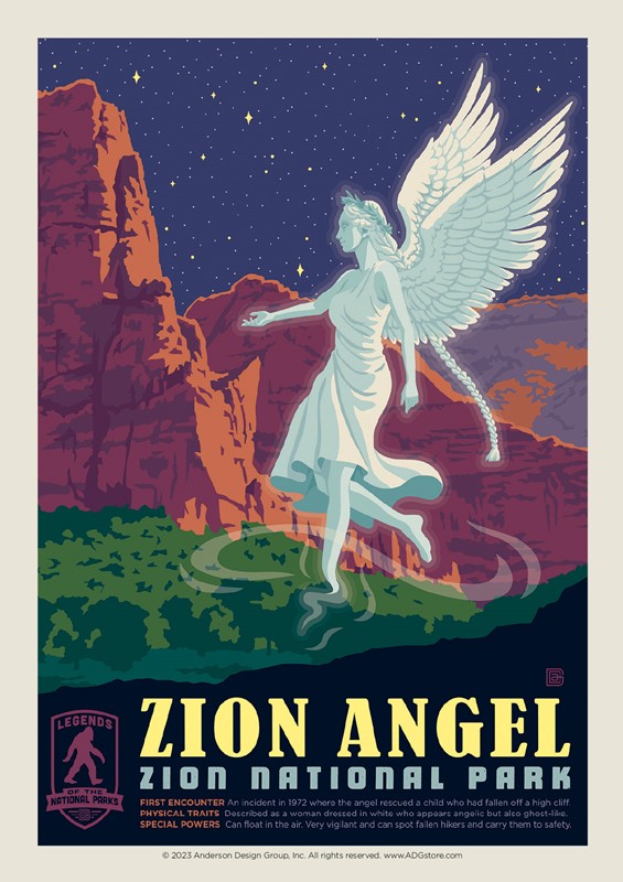 Zion's Angel Postcard | USA Made