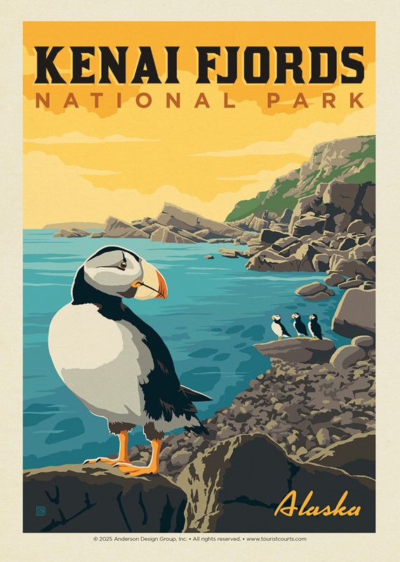 Kenai Fjords NP Postcard | USA Made