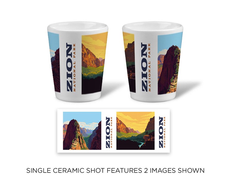 Zion NP 100 Ceramic Shot | Printed in the USA