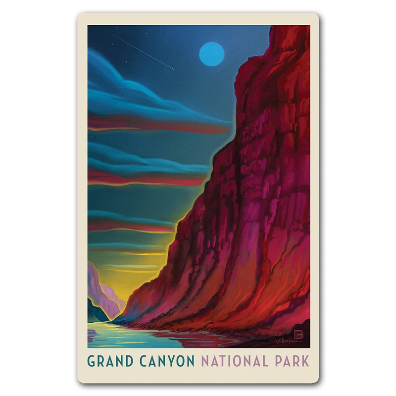 Grand Canyon Moonrise Magnetic PC | American Made