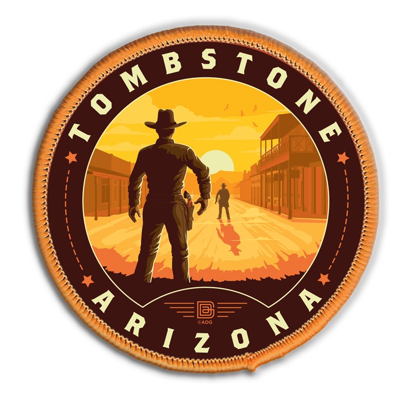 Tombstone AZ Gunslingers Circle Patch | American Made