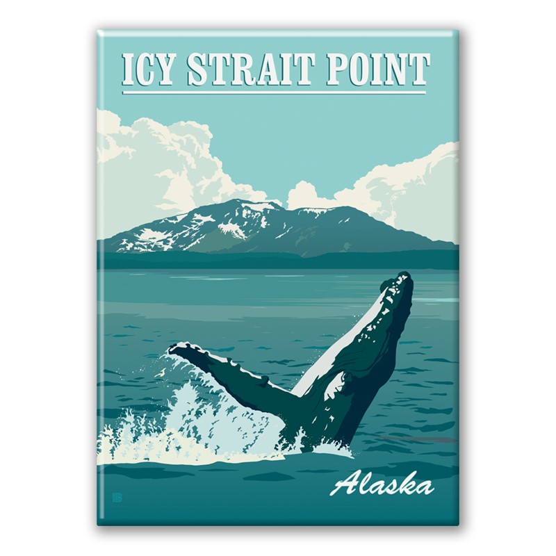 Icy Strait Point Breaching Whale | American Made