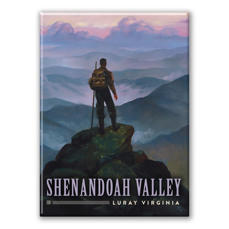 Shenandoah Valley Luray Hiker Magnet | American Made