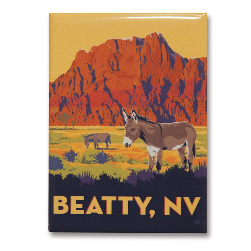 Beatty NV Burro Magnet | American Made