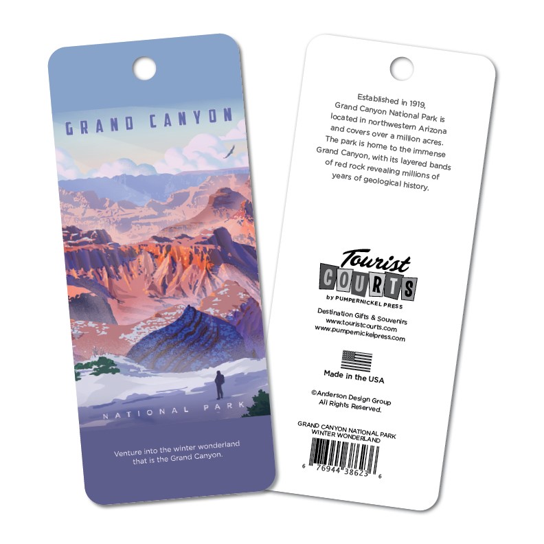 Grand Canyon NP Winter Wonderland Bookmark | Bookmarks
