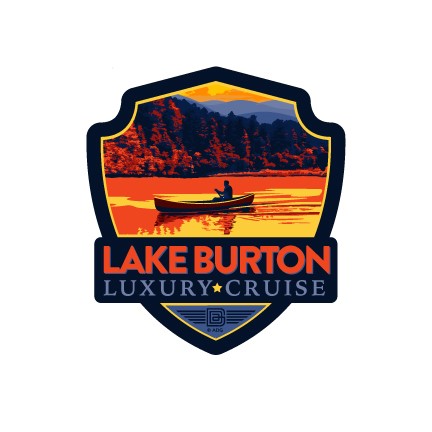 Lake Burton Luxury Cruise Emblem Sticker | Emblem Sticker