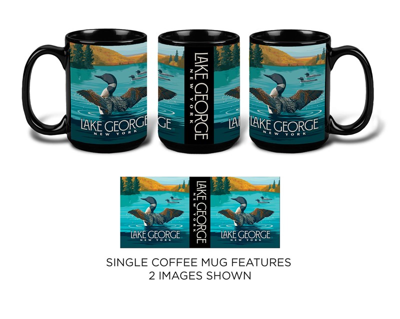 Lake George, NY Mug | National Parks Themed Mugs