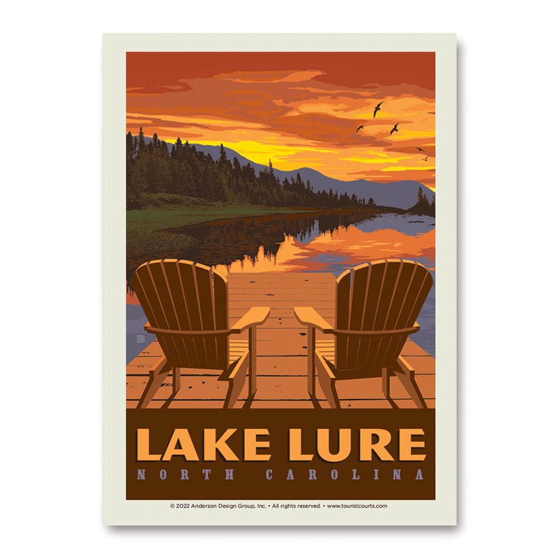 Lake Lure NC, Cheaper Than Therapy| Vertical Sticker