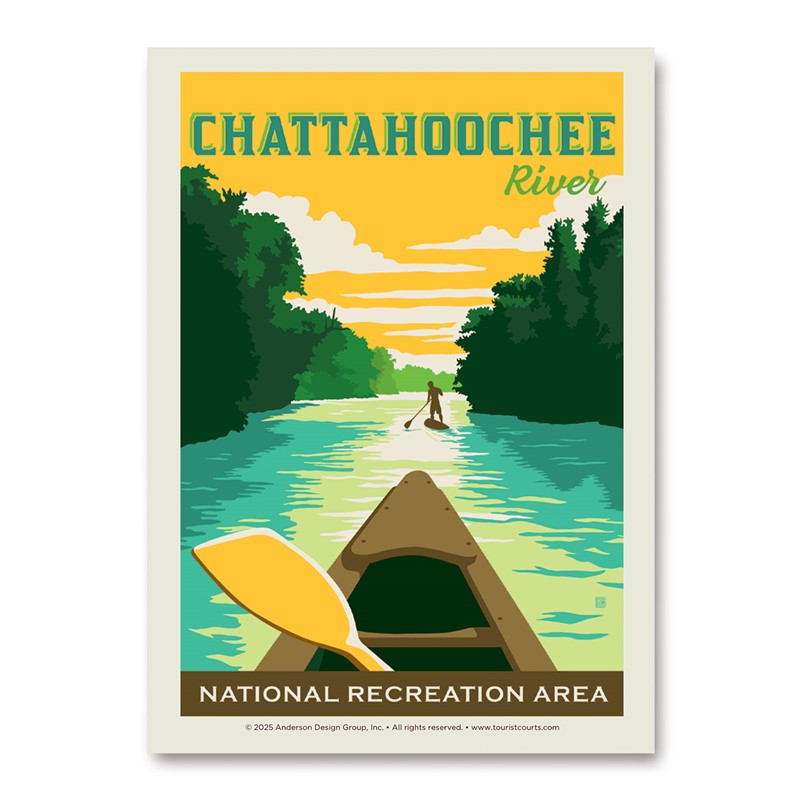 Chattahoochee River Georgia | Vertical Sticker