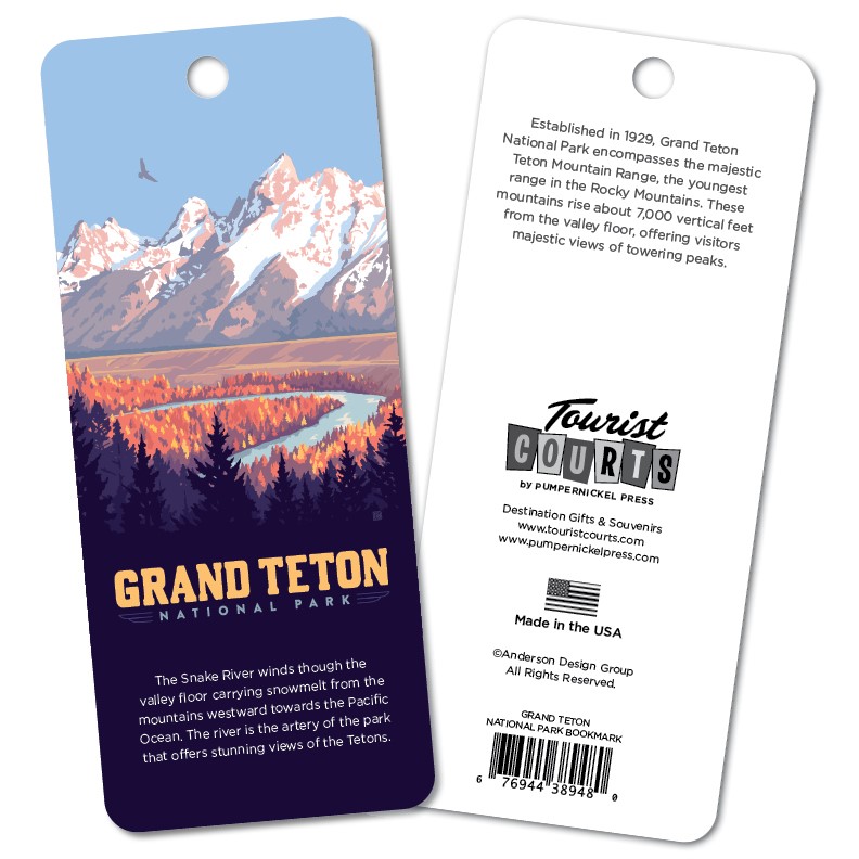 Grand Teton NP Snake River Valley| Bookmarks