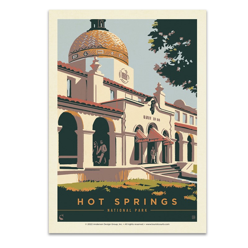 Hot Springs NP Quapaw Baths| Postcard