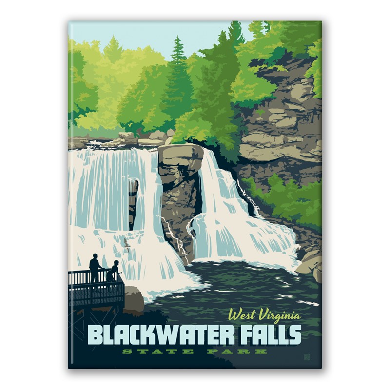 Blackwater Falls State Park WV Magnet| American Made