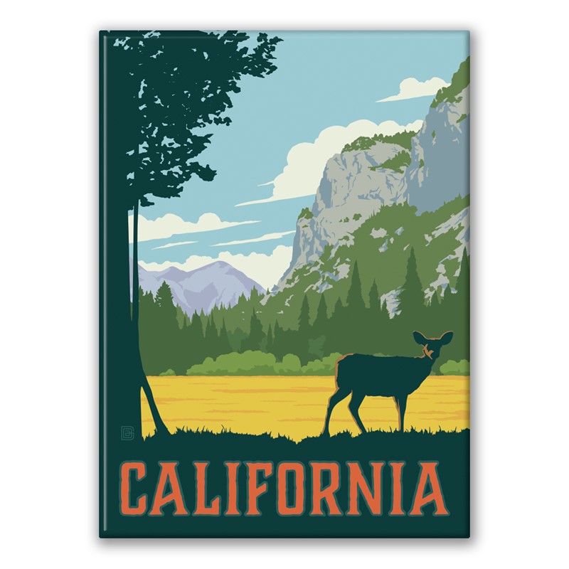 California Deer Magnet | Made in the USA