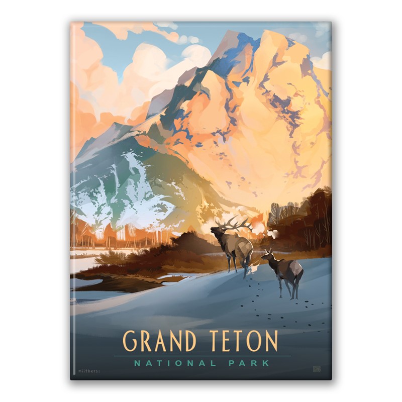 Grand Teton Bears Magnet| American Made Magnet