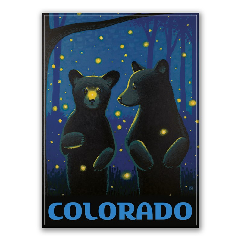 Colorado Firefly Bear Cubs Magnet| American Made Magnet