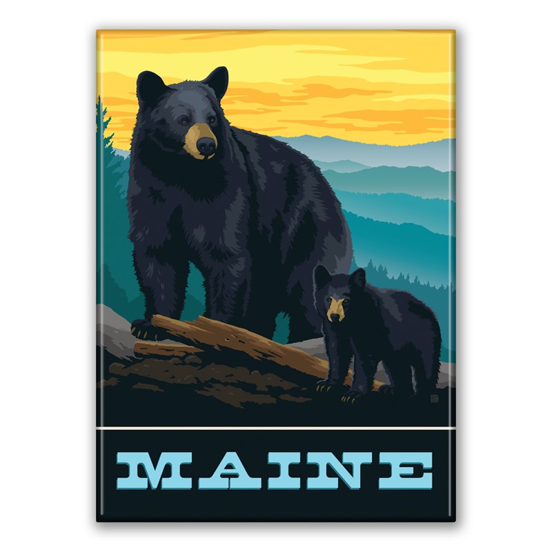 Maine Bears Magnet | American Made Magnet