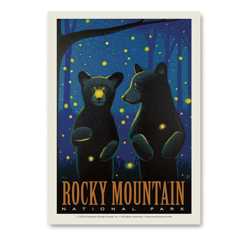 Rocky Mountain NP Firefly Cubs | Vertical Sticker