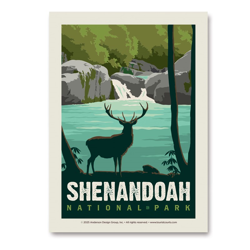 Shenandoah NP Big Creek| Vertical Sticker