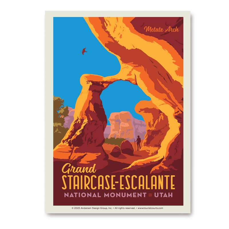 Grand Staircase Escalante National Monument| Vertical Sticker