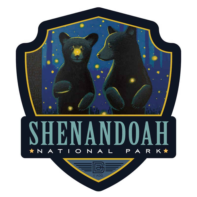 Shenandoah NP Firefly Cubs Emblem Sticker | Emblem Sticker