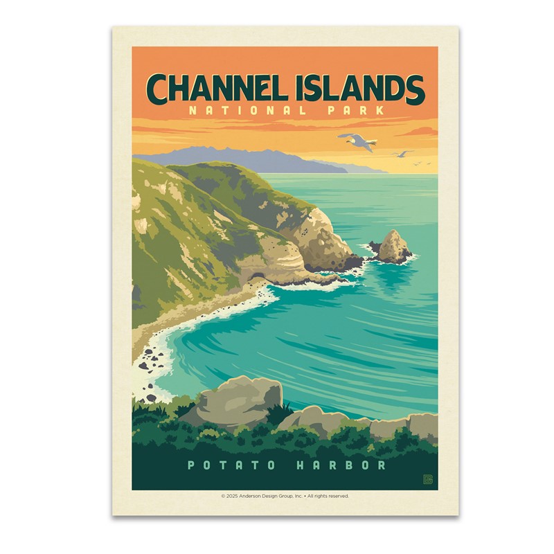 Channel Islands NP Potato Harbor Postcard | American Made