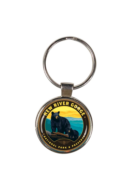 New River Gorge NP & Preserve  Dome Key Ring | American Made