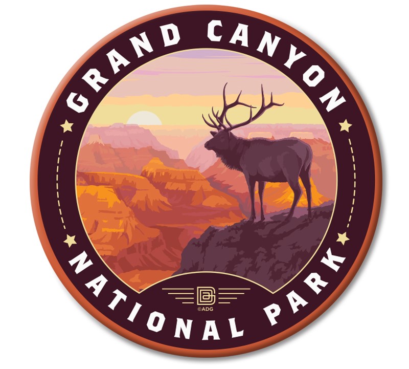 Grand Canyon NP Circle Magnet | Circle Magnets