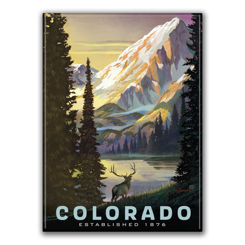 Colorado Elk Magnet| American Made Magnet