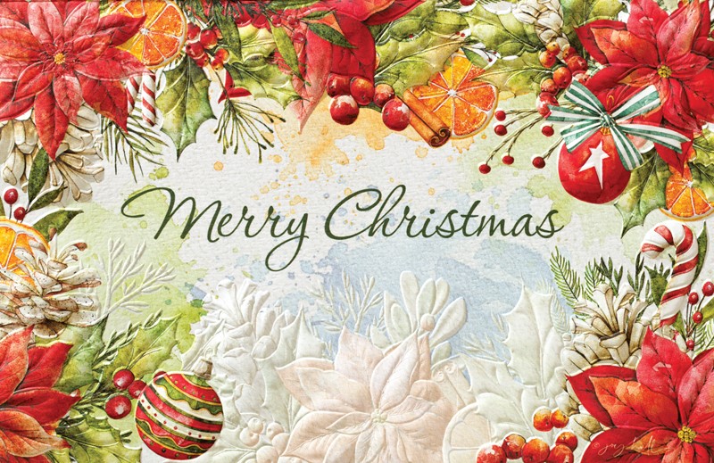 Joyful Christmas | Scenic boxed Christmas cards