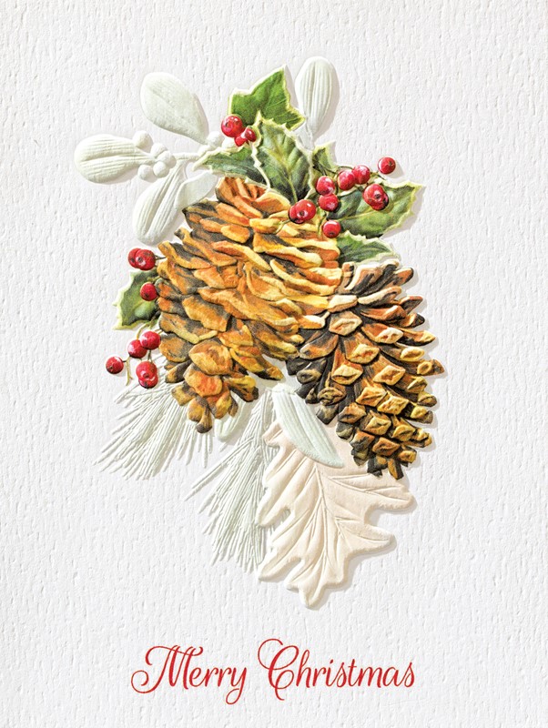 Conifer Christmas II | Scenic themed Christmas cards